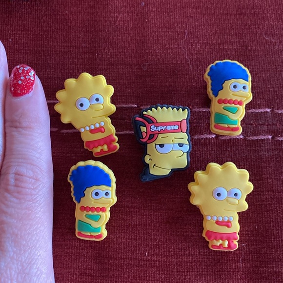 🆕Simpson Theme: Jibbitz Shoe Charms (5) - Picture 2 of 4